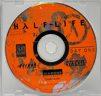 Half-Life Day One CD Kapak