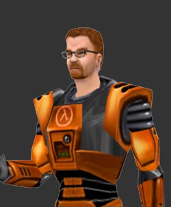 Gordon Freeman Dreamcast Modeli (İptal Edildi)