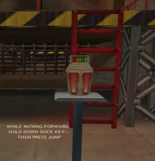 Half-Life Day One Uzun Atlama Modülü Modeli